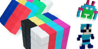 8 Bit Pixel Cube 